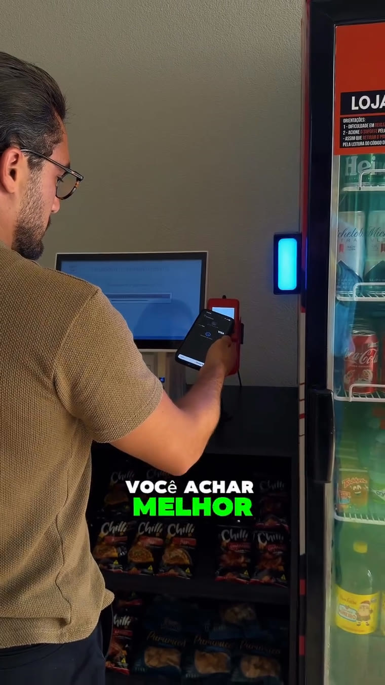 Prateleira abastecida